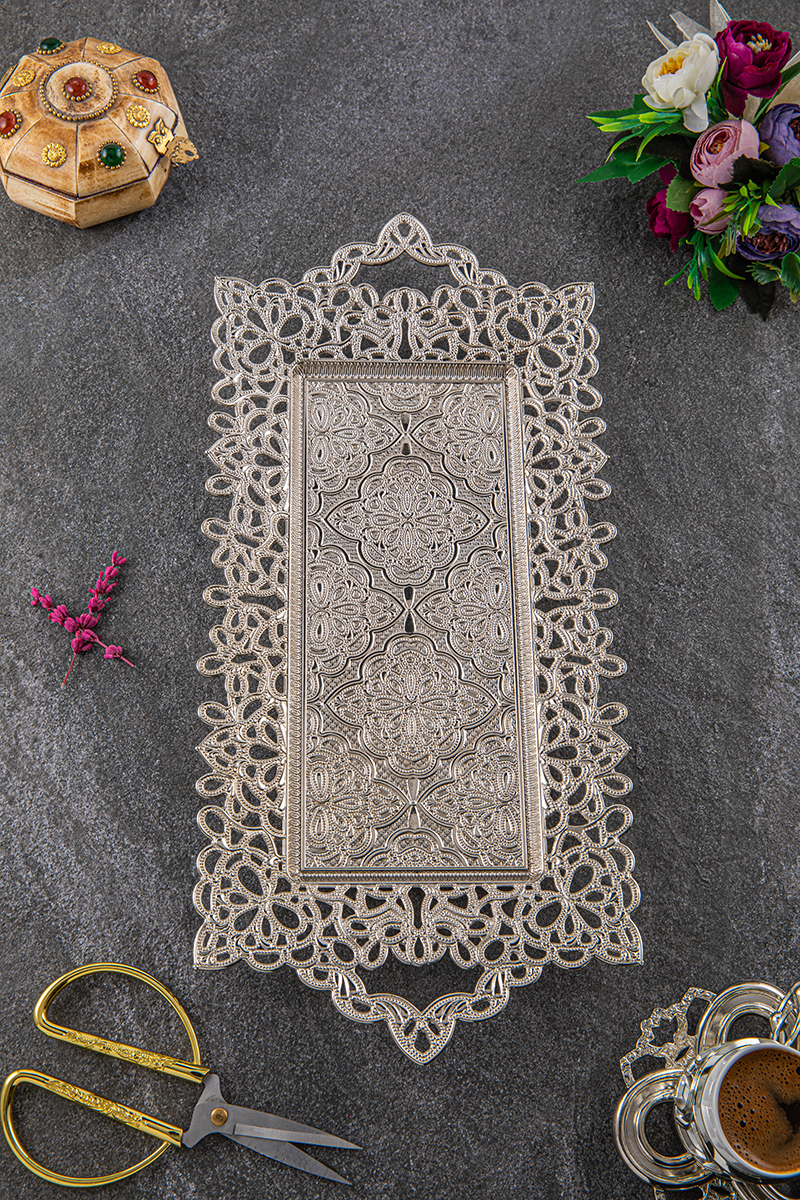 2 KİŞİLİK FİYONK DİKDÖRTGEN TEPSİ (19cmX42cm)