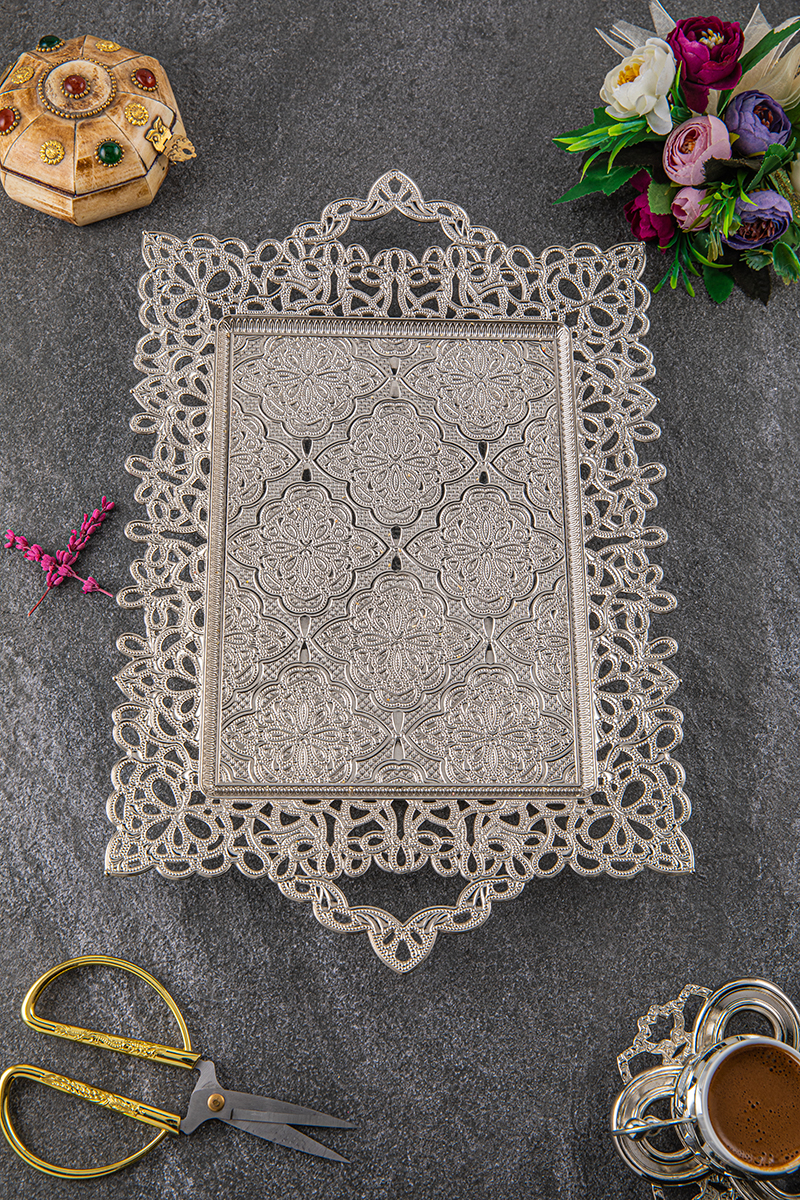 FİYONK DİKDÖRTGEN TEPSİ (26cmX42cm)