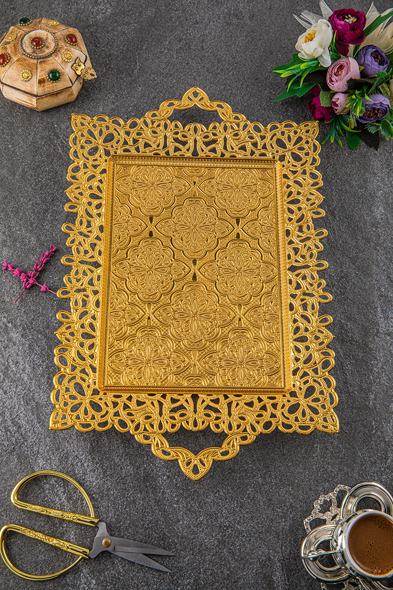 FİYONK DİKDÖRTGEN TEPSİ (26cmX42cm)