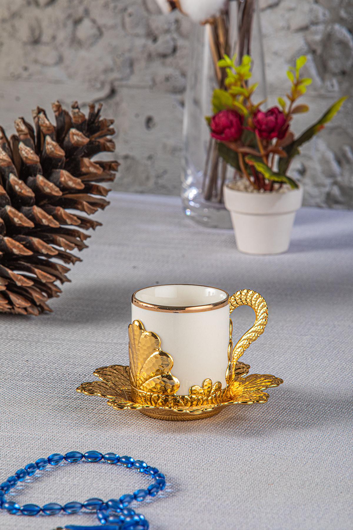 DAMLA KAHVE FİNCANI (YALDIZLI)