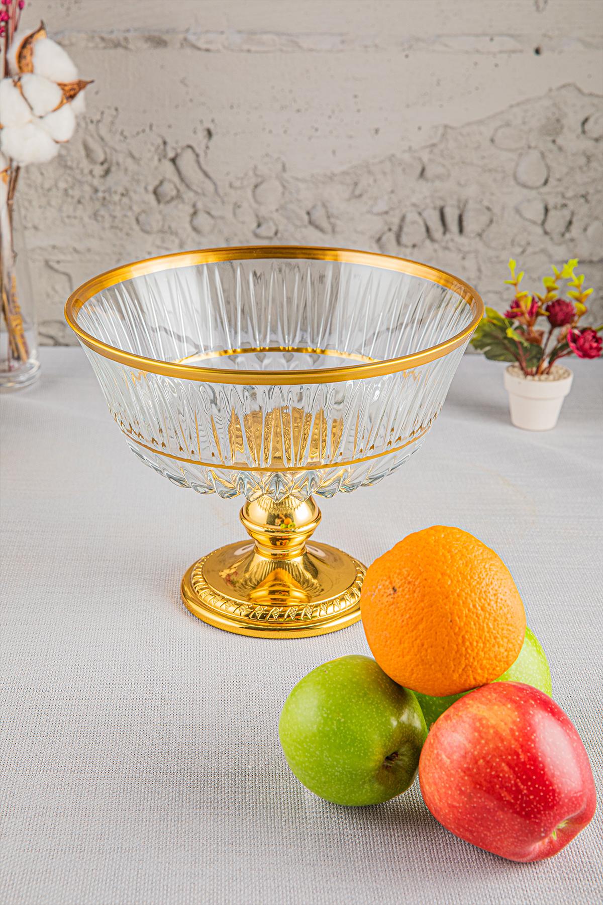 SULTAN MEYVELİK ALTIN YALDIZLI  23 CM
